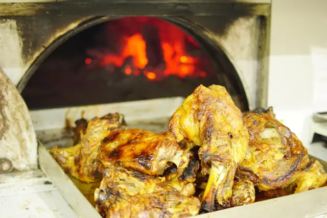 Odun ateşinde tandır